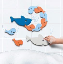 Bath Puzzle Sharks