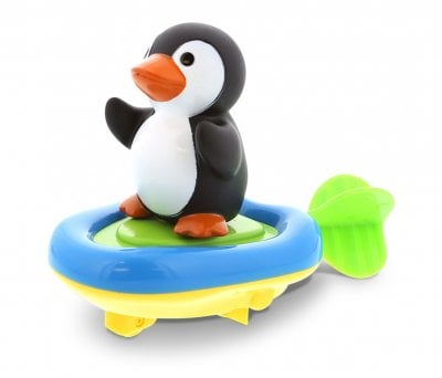 Badleksak båt pingvin