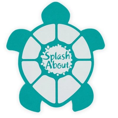 Badspegel grön sköldpadda